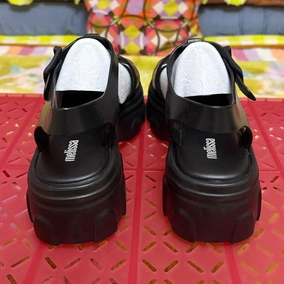 Melissa Ella Platform Sandals NWOB Sz 10 - Picture 6 of 8